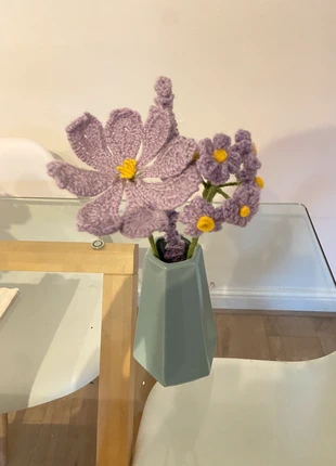 Purple Crochet Flower Handmade decor cute, brand: Handmade, condition: New without tags, £15.00, £16.45 includes Buyer Protection