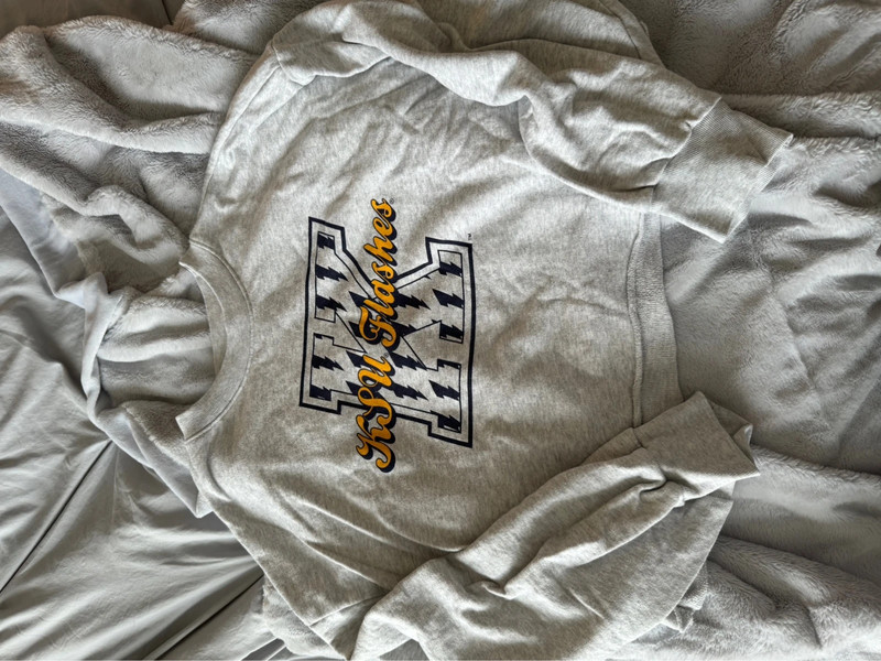 PINK Kent State Cropped Sweatshirt 1