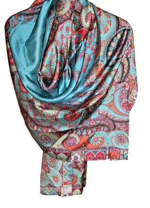 Écharpe en tissu effet toucher soie doux et agréable a porter grande dimension 180 x 85 cms, brand: hippie bohème, condition: New with tags, €12.50, €13.83 includes Buyer Protection Pro