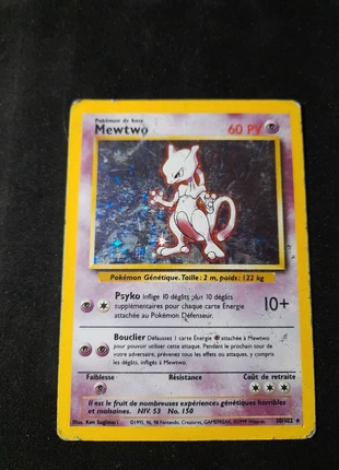 Mewtwo 10/102, brand: Pokémon, condition: Satisfactory, €20.00, €21.70 includes Buyer Protection Pro