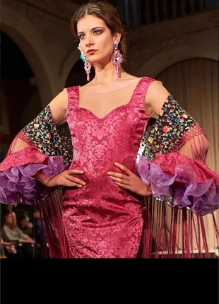Vestido flamenca brocado NUEVO, marca: Flamenca, estado: Nuevo con etiquetas, tamaño: M / 38 / 10, 129,99 €, 137,19 € Protección al comprador incluida