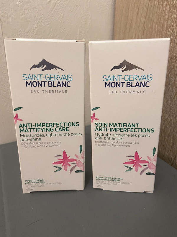 Saint-Gervais Mont Blanc soin matifiant anti-imperfections 40ml