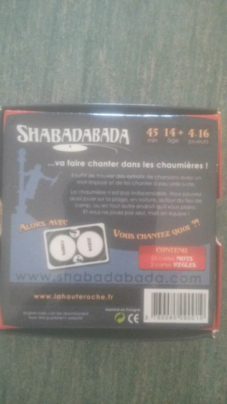 Shabadabada : un jeu pour chanter