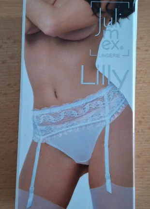 Porte jarretelles blanc, merk: Julimex, staat: Nieuw met prijskaartje, maat: S / 36 / 8, € 5,00, € 5,95 inclusief Kopersbescherming