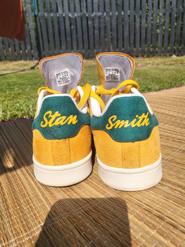 Stan Smith Adidas Yellow Suede Trainers Vinted