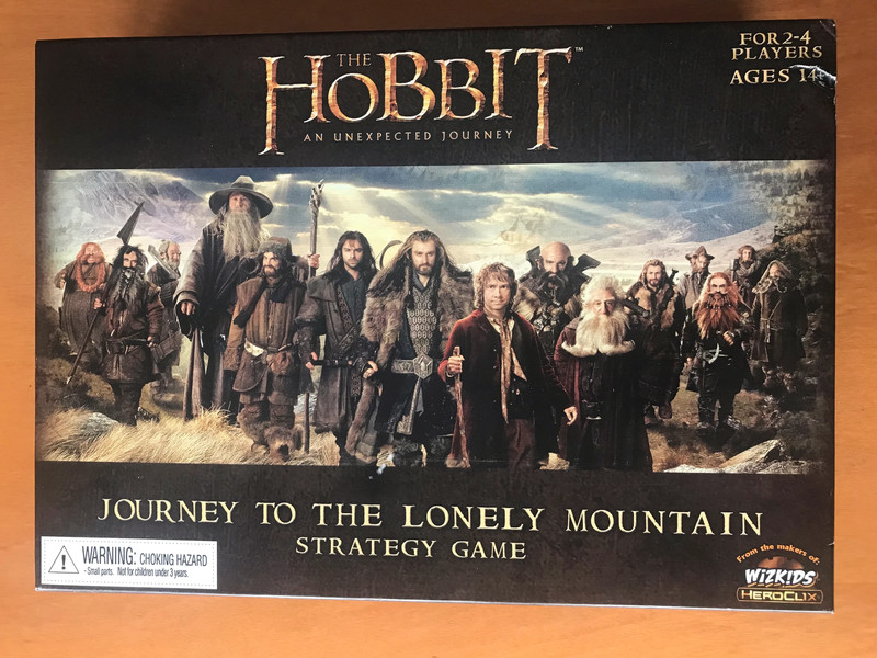 The Hobbit: An unexpected Journey to the Lonely Mountain - Board Game - Wizkids - 2013 5