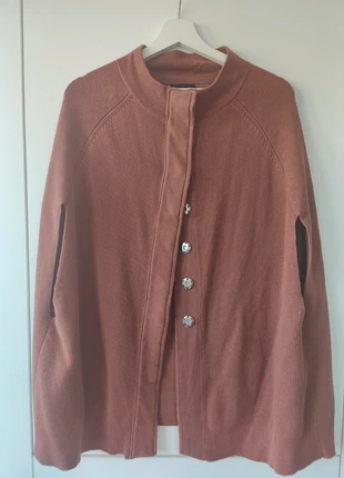 Vintage brown cape / poncho jacket Topshop M/L 💯 cotton, merk: Topshop, staat: Heel goed, maat: M / 38 / 10, € 17,50, € 19,08 inclusief Kopersbescherming