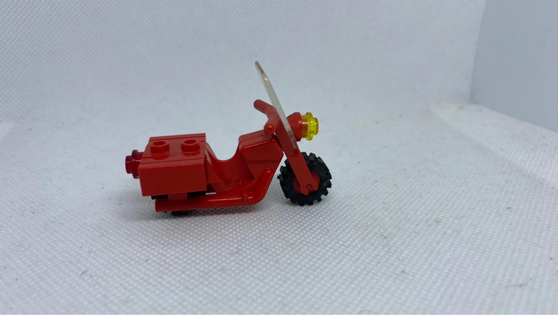 Red sales lego motorcycle