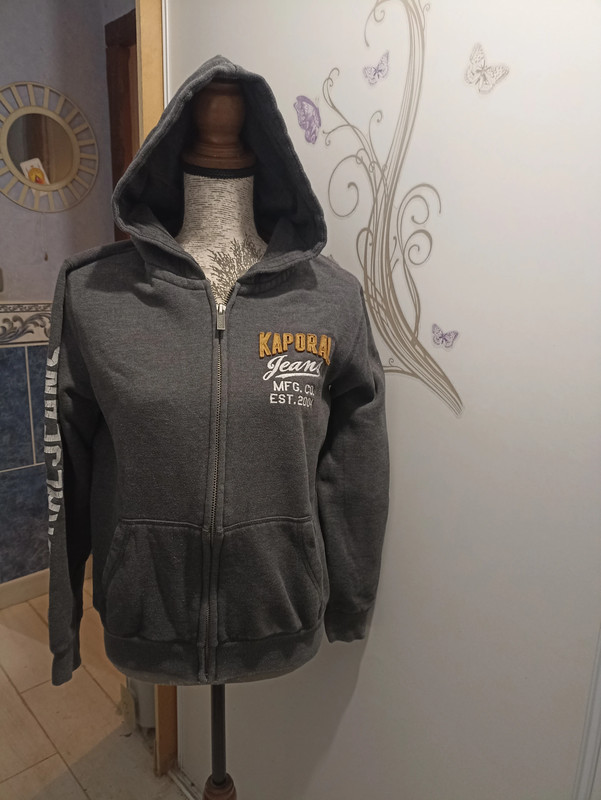 Veste sweat a capuche Kaporal 1