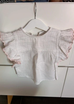 Blouse louis louise manche courte, brand: Louis Louise, condition: Good, size: 12-18 months / 80 cm, €10.00, €11.20 includes Buyer Protection