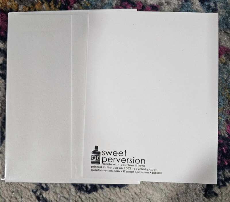 Sweet Perversion Happy Birthday, Wh*Re Card Envelope 2