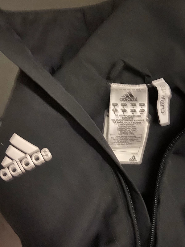 Adidas trainingspak zwart Climalite Vinted