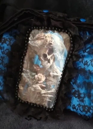 Borsa bauletto goth skull, marke: no brand, zustand: Neu, 40,00 €, 42,70 € inklusive Vinted-Käuferschutz