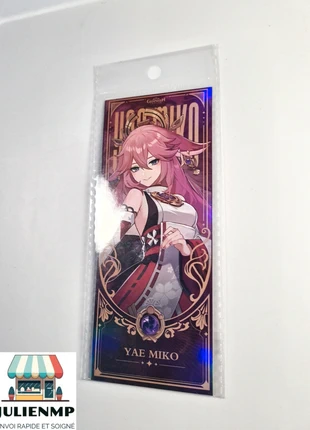 Carte Yae Miko Genshin Impact, marque: miHoYo, état: Très bon état, 7,00 €, 8,05 € Protection acheteurs incluse
