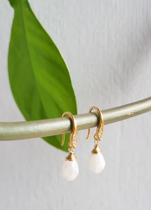 Boucles d'oreilles gouttes pierre de lune, marque: boucles d'oreilles gouttes pierre de lune, état: Très bon état, 18,00 €, 19,60 € Protection acheteurs (Pro) incluse