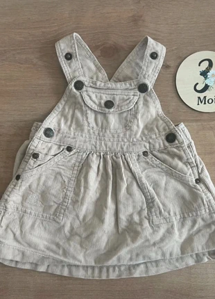 Robe salopette beige côtelé Yamboo 3 mois, brand: Yamboo, condition: Very good, size: 3-6 months / 62 cm, €2.00, €2.80 includes Buyer Protection