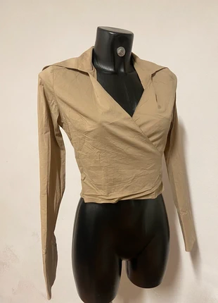 Cottage fairy aesthetic y2k style Sisley beige shirt, marque: Vintage Dressing, état: Très bon état, taille: S / 36 / 8, 18,00 €, 19,60 € Protection acheteurs incluse