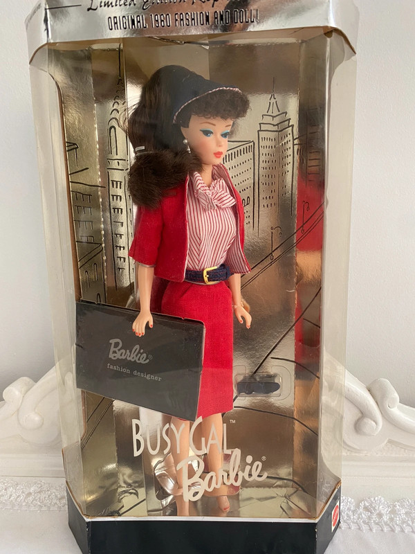 Busy gal fashion cheap designer barbie doll