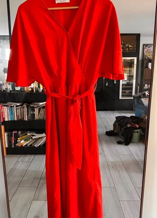 Robe femme manches courtes longue rouge S Promod, brand: Promod, condition: Very good, size: S / 36 / 8, €6.00, €7.00 includes Buyer Protection