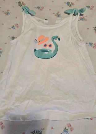 Camiseta de tirantes. OBAIBI, merk: Obaïbi, staat: Heel goed, maat: 18-24 maanden / 86 cm, € 3,00, € 3,85 inclusief Kopersbescherming