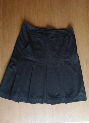 Jupe toile de coton plis plats, brand: CHATTAWAK, condizioni: Ottime, taglia: S / IT 40 / EU 36, €6.00, €7.00 include la Protezione acquisti