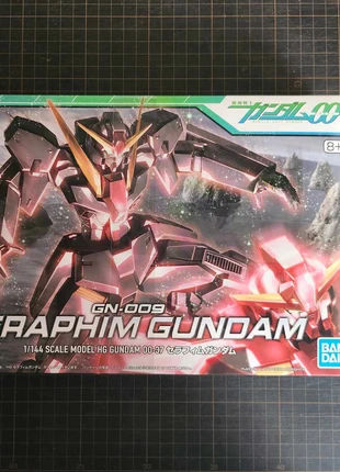 Gundam Gunpla HG 1/144 GN-009 Seraphim Gundam "Gundam 00", marque: Bandai, état: Très bon état, taille: 10 ans / 140 cm, 13,00 €, 14,35 € Protection acheteurs (Pro) incluse