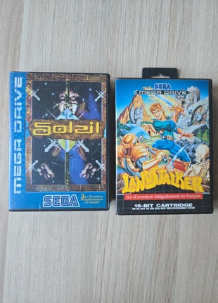 Lot Jeux Sega Megadrive Soleil et LandStalker, état: Très bon état, 160,00 €, 168,70 € Protection acheteurs incluse