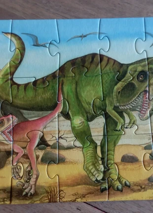 3 puzzles dinosaure, marque: Haba, état: Très bon état, 2,90 €, 3,75 € Protection acheteurs incluse