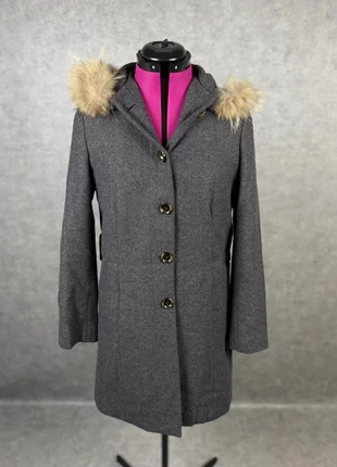 Superbe manteau laine capuche amovible Sandro 36 gris, marca: Sandro, estado: Muy bueno, tamaño: S / 36 / 8, 49,00 €, 52,15 € Protección al comprador incluida