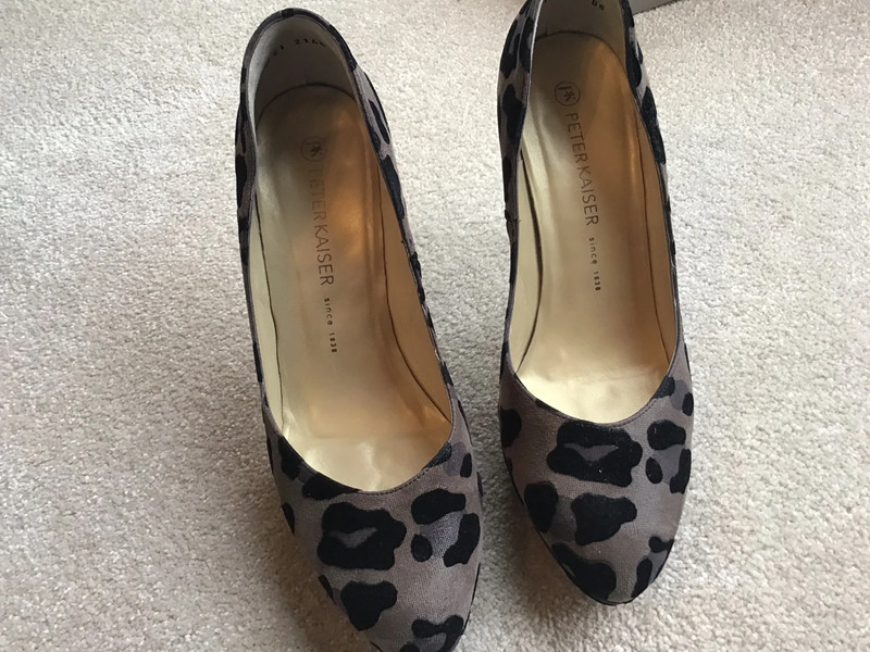 Peter kaiser hot sale leopard print shoes