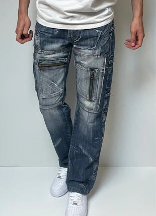 Jean large bleu Y2k style taille/L | Blue jeans, état: Bon état, taille: L, 30,00 €, 32,20 € Protection acheteurs incluse