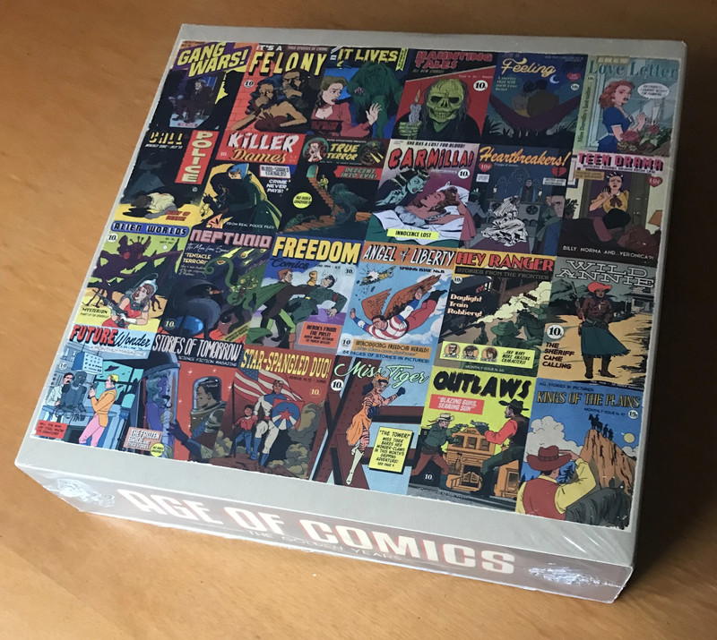 Age of Comics: The Golden Years Collector's Edition  - Kickstarter - Eng + ITA - Nuovo New Sealed 1