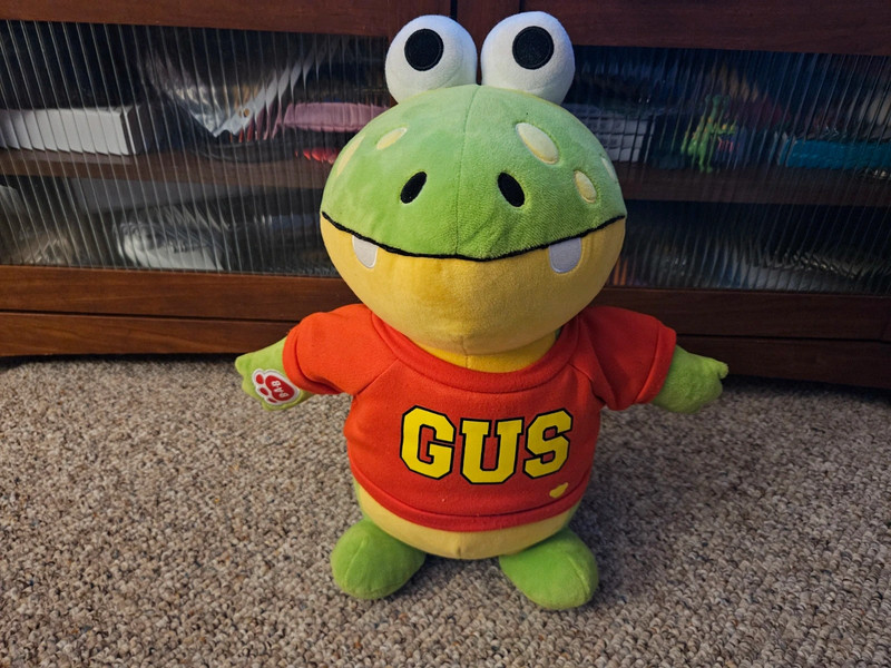 Build A Bear Ryan's World Gus The Gummy Gator With Red Shirt 1