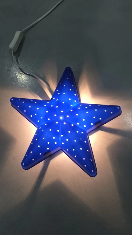 Lampe étoile veilleuse