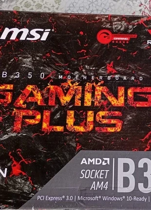Msi B350 Gaming Plus Atx + Amd Athlon 200GE, marca: MSI, estado: Novo sem etiquetas, €150.00, €158.20 inclui Proteção do Comprador
