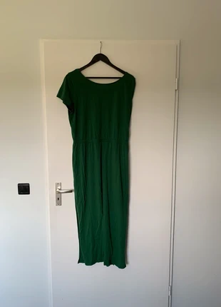 Lange donkergroene jurk met open rug XL, merk: Sutherland, staat: Nieuw met prijskaartje, maat: XL / 42 / 14, € 10,00, € 11,20 inclusief Kopersbescherming