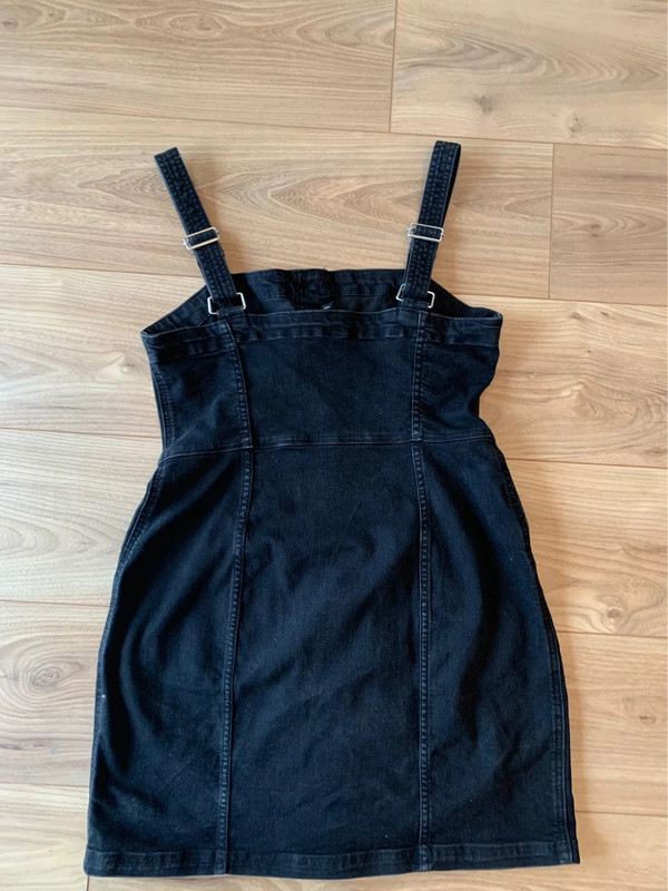 Robe noire en jean 2