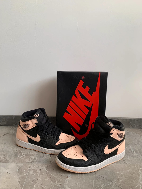 Crimson red jordan 1 sales