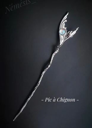 Pic à Chignon / Cheveux - Nageoire de Sirène 🖤 Argenté, marke: Moonchild, zustand: Neu, 10,50 €, 11,73 € beinhaltet Vinted-Käuferschutz Pro