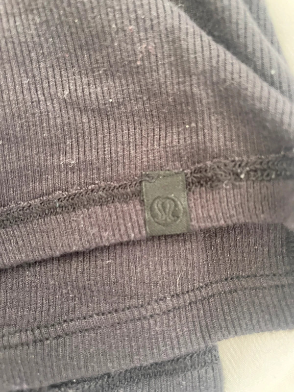 black lululemon square neck tank 2