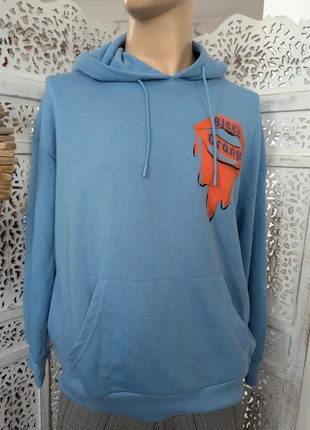 Sweat à capuche homme marque inconnu taille M/L couleur bleu et multicolore C7, merk: Inconnu, staat: Heel goed, maat: M, € 19,99, € 21,69 inclusief Kopersbescherming Pro