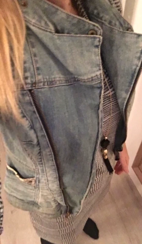 Veste en jeans sans manches Promod - photo numéro 2