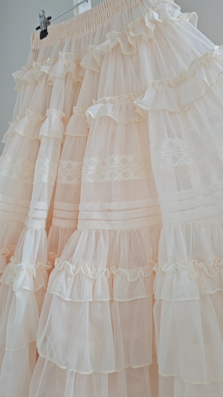 Charming Pastel Ruffled Skirt 4