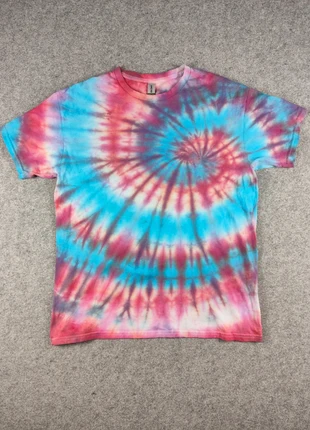 T-shirt Tie-Dye Spirale Gildan L – Style 90s Coloré Festival, brand: Gildan, condizioni: Ottime, taglia: L, €13.00, €14.35 include la Protezione acquisti