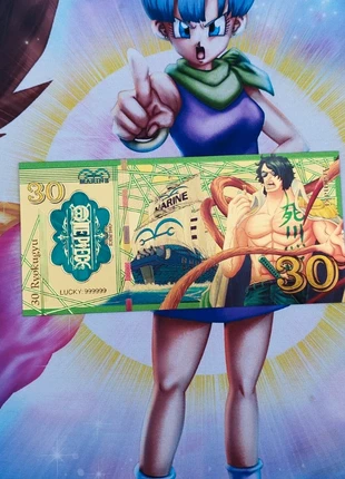 Billet One Piece Ryokugyû Aramaki card rare Collector gold carte ticket goodies Banknote 30, marke: OnePiece, zustand: Sehr gut, 3,00 €, 3,85 € beinhaltet Vinted-Käuferschutz Pro