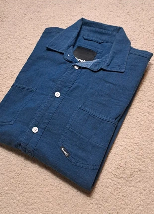 Chemise Sans Manche Bench Chemisette S Bleu Marine Vintage Retro Old Money Y2k, brand: Bench, condition: Very good, size: S, €10.00, €11.20 includes Buyer Protection Pro