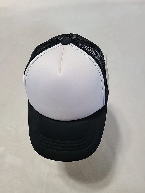 Top Headwear Youth Unisex Kids Snapback Trucker Cap Hat Black & White 2