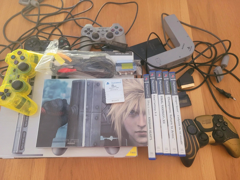 playstation 2 satin playstation 2 satin