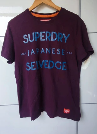 Superdry T-Shirt in Weinrot L, marque: Superdry, état: Très bon état, taille: L / 40 / 12, 5,00 €, 5,95 € Protection acheteurs incluse
