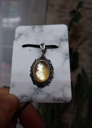 Pendentif lepidolite mica, état: Neuf avec étiquette, 16,00 €, 17,50 € Protection acheteurs incluse